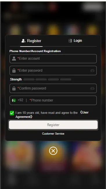 wgs 456 game login